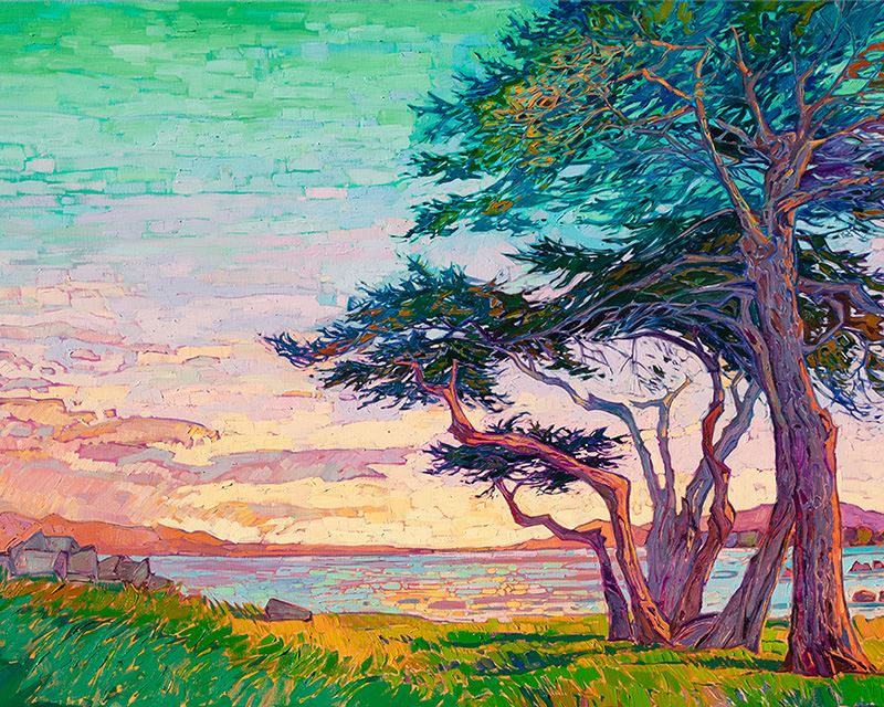 "Lover's Cypress" 16x20 Paper Print